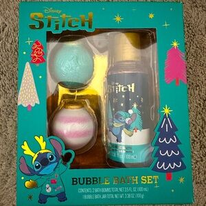 NEW! Disney Stitch Bubble Bath Set